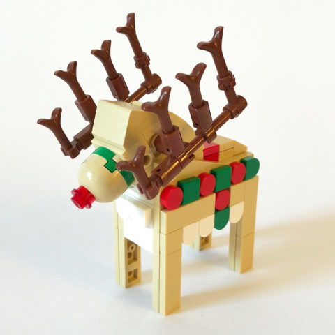 LEGO Reindeer Dala Horse 2