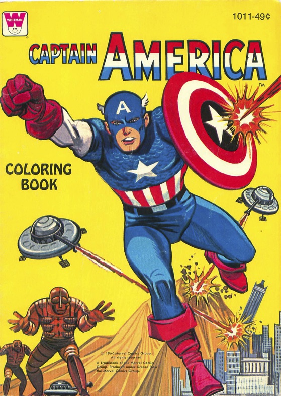 1966-Captain-America-Coloring-Book