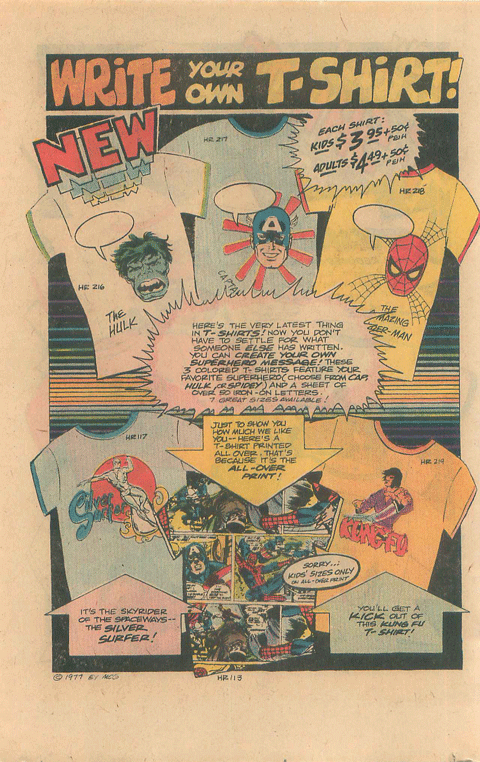 1977 Superhero Catalog 1