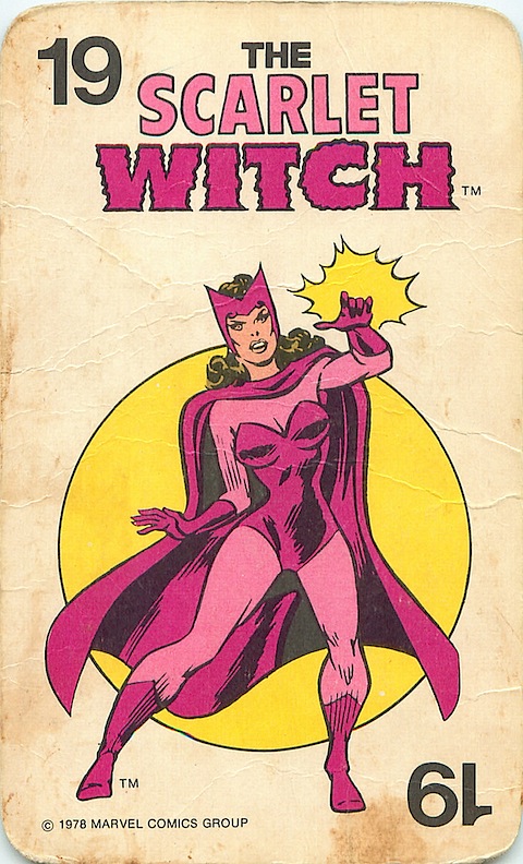 1978 Marvel Comics Card Game