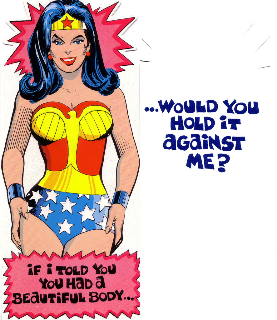 Superhero Valentines - 1978 Wonder Woman 3