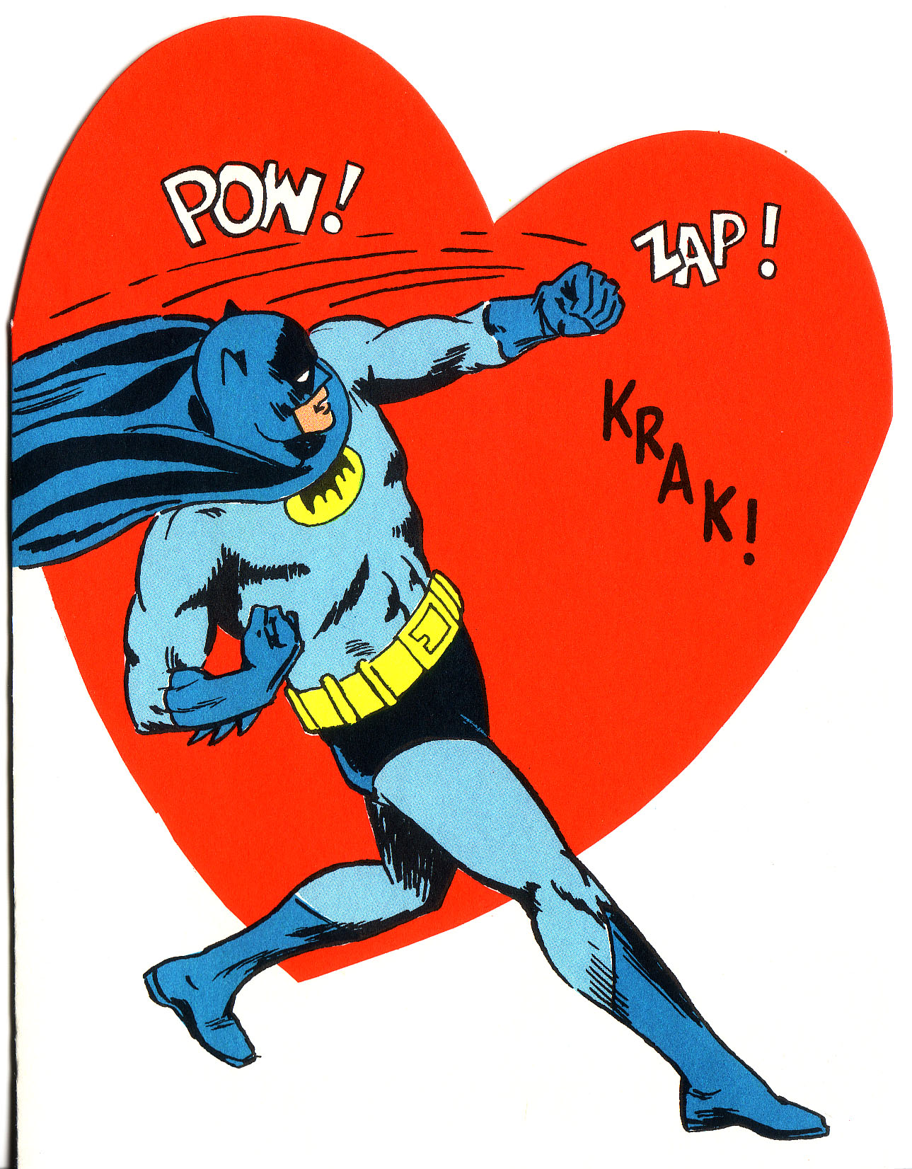 Superhero Valentines - 1966 Batman 3