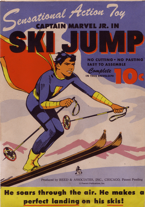 Captain Marvel Jr Ski Jump 1