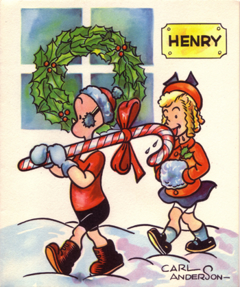 Henry Christmas Card Front
