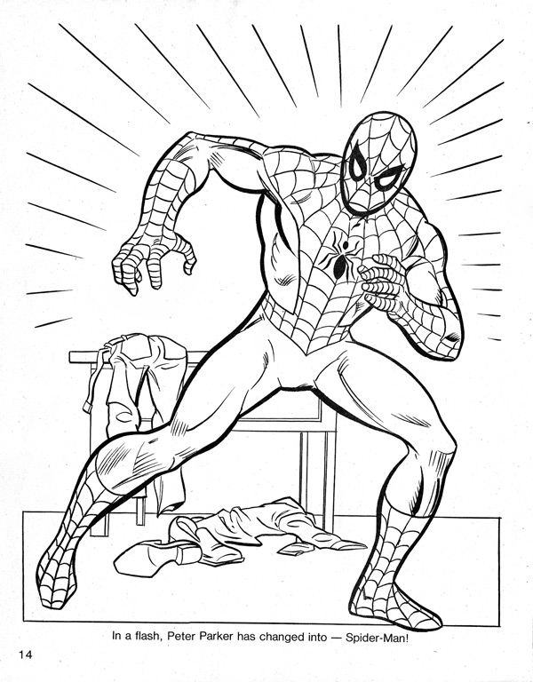 Christmas with Spider-Man Coloring Book