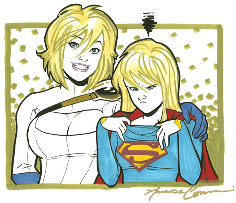 amanda conner powergirl supergirl