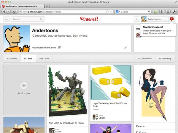 Andertoons on Pinterest