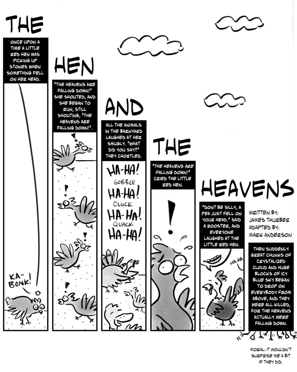 Thurber's The Hen and the Heavens