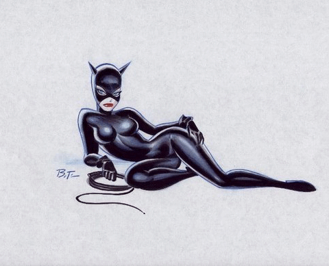 bruce timm catwoman 1