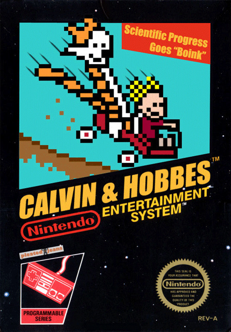 calvin and hobbes video game