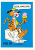 cartoon cards cool cat