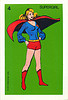 cartoon cards supergirl