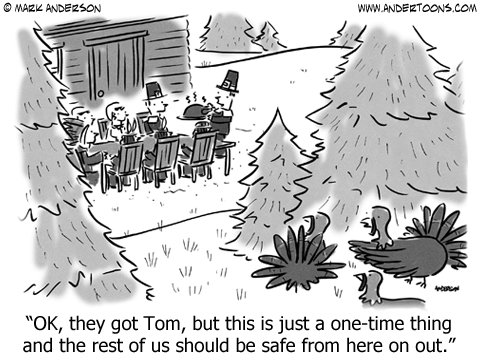 Thanksgiving Cartoons Example 1