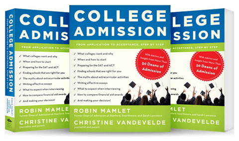 college admission book