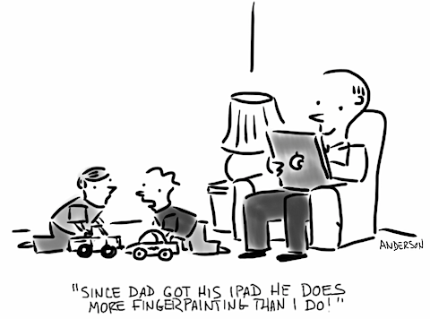 iPad Cartoon