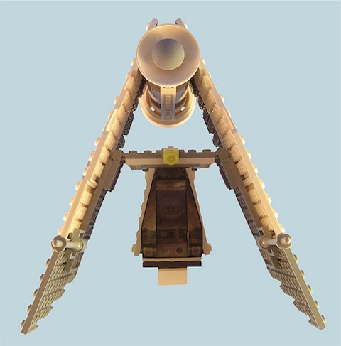 lego alphabet spaceship a
