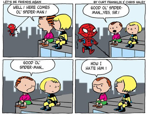lets be friends again spidey