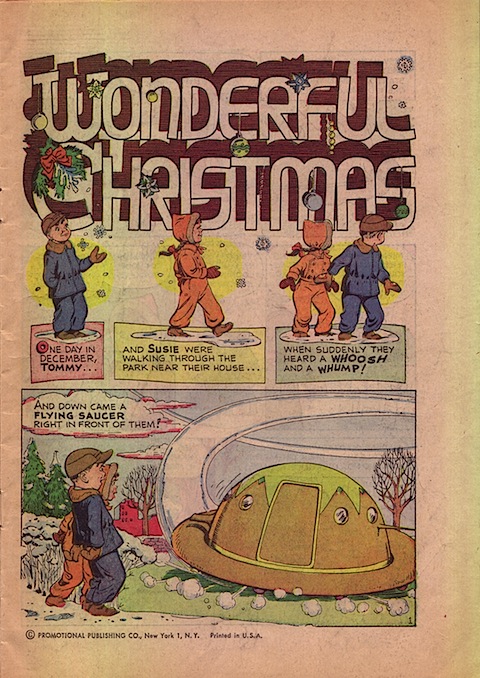 Spageman Discovers Christmas Page 1