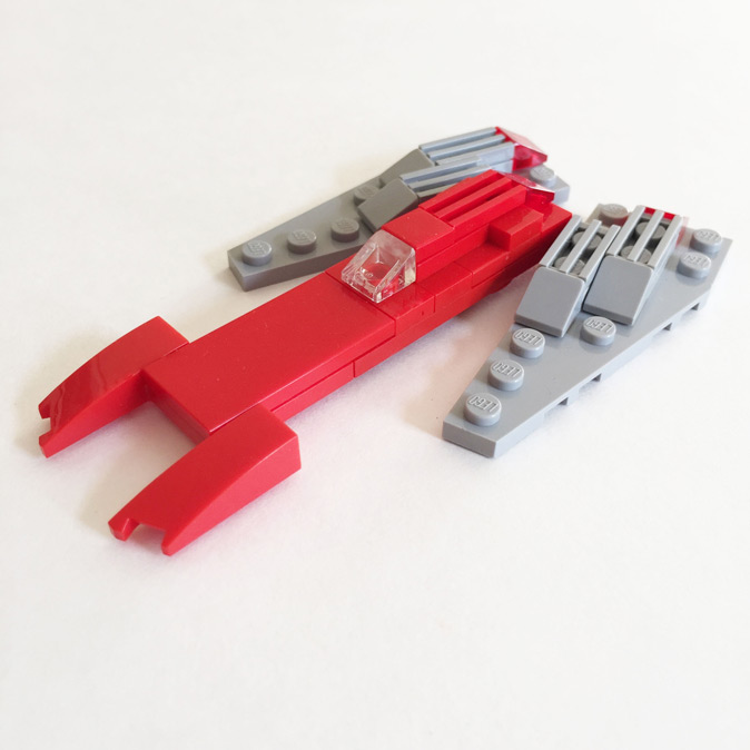 Tiny LEGO Spaceship #008