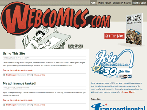 webcomics