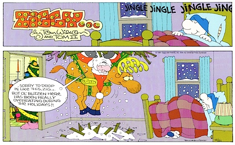 Ziggy Christmas Card